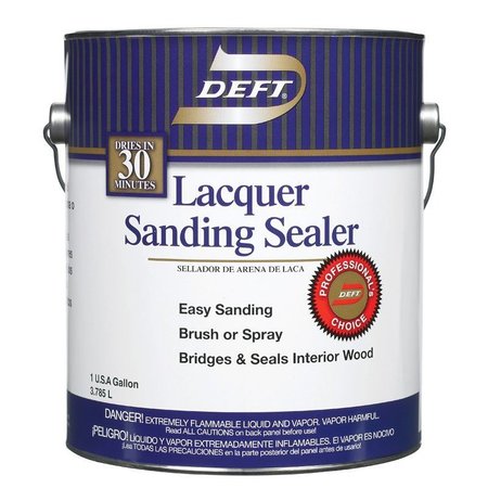 DEFT Smooth Clear Oil-Based Lacquer Sanding Sealer 1 gal DFT015/01